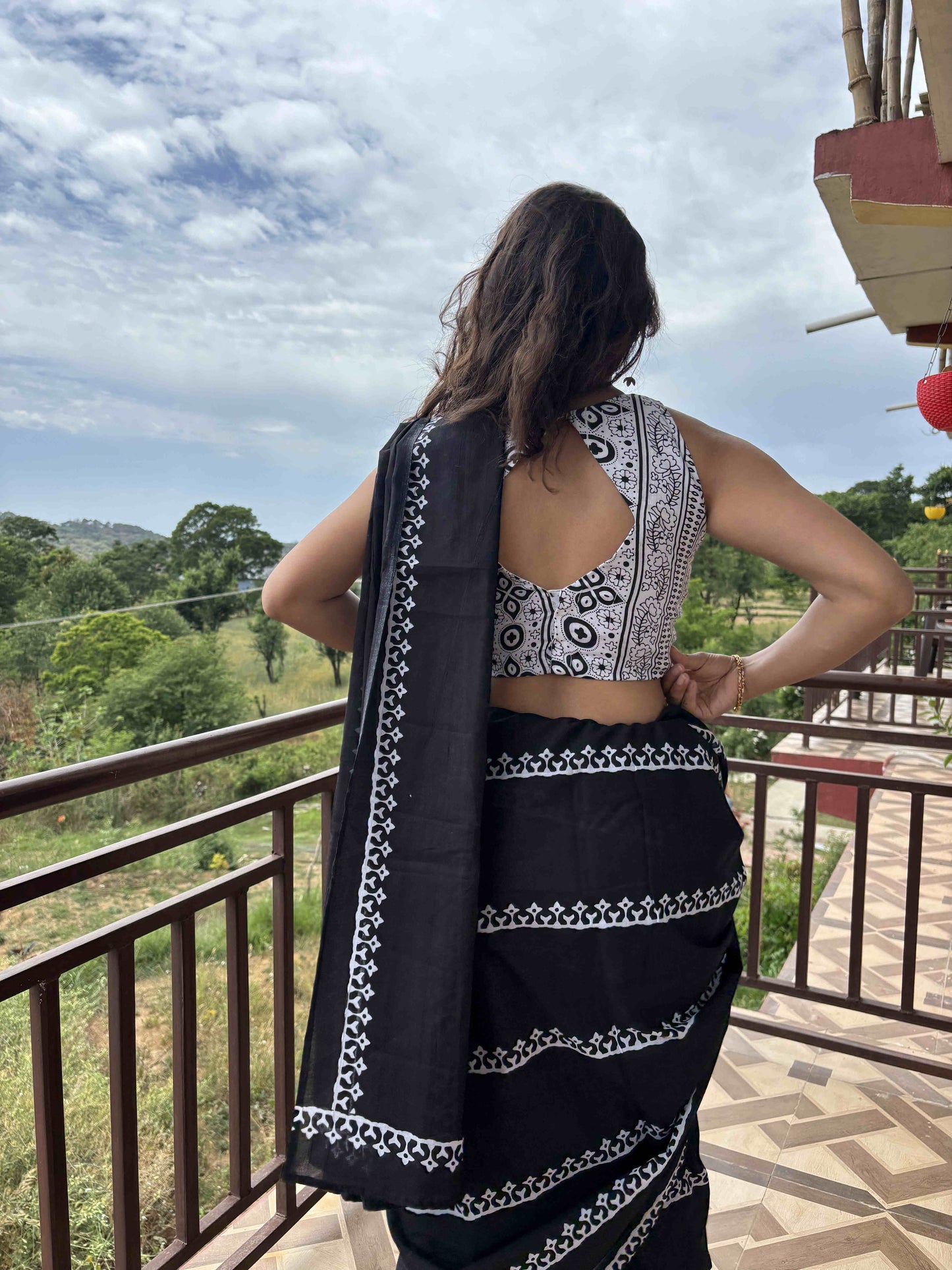Check Mate Cotton Saree