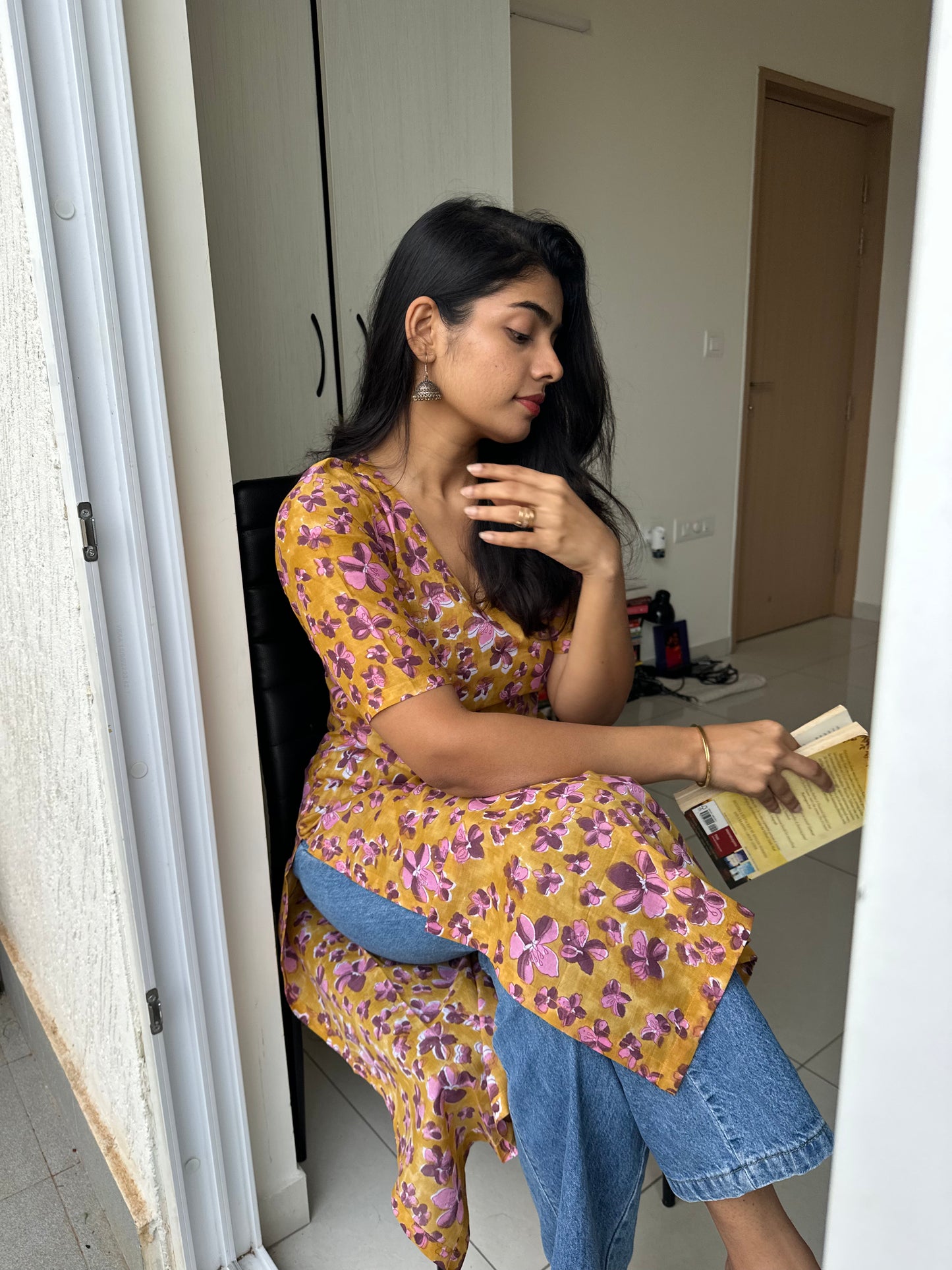 Tanaya Block Printed Kurta