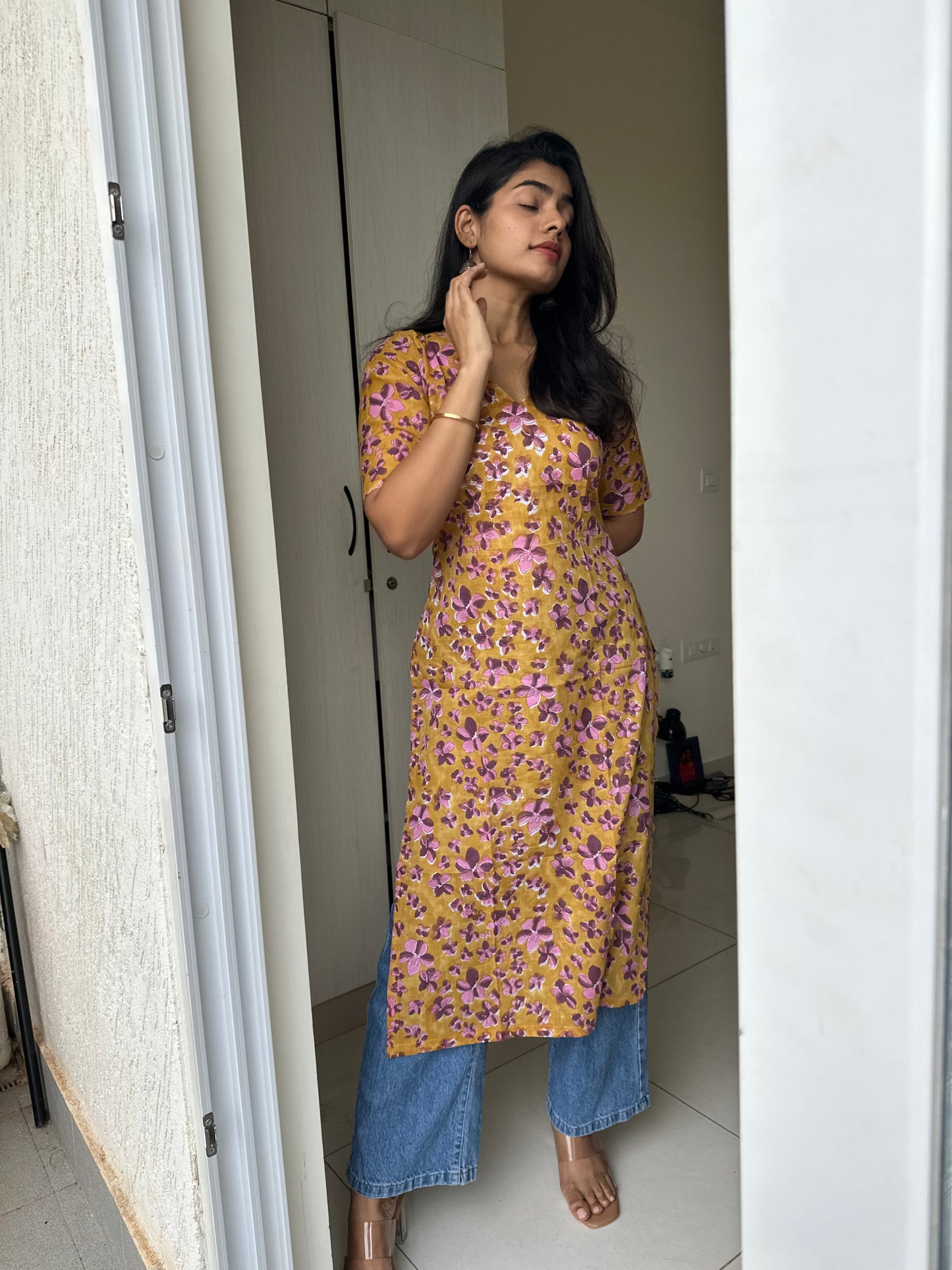 Tanaya Block Printed Kurta