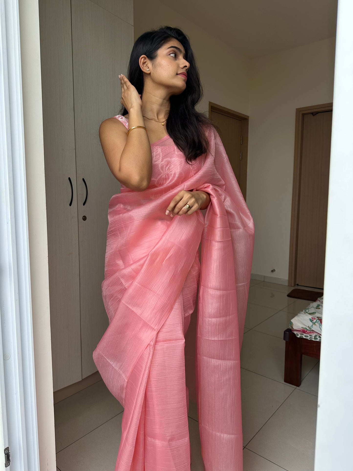 Tejasvi Chiffon Handwork Saree