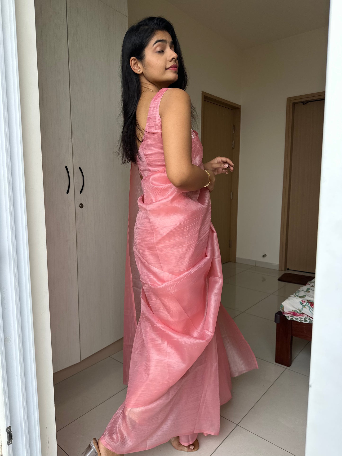 Tejasvi Chiffon Handwork Saree