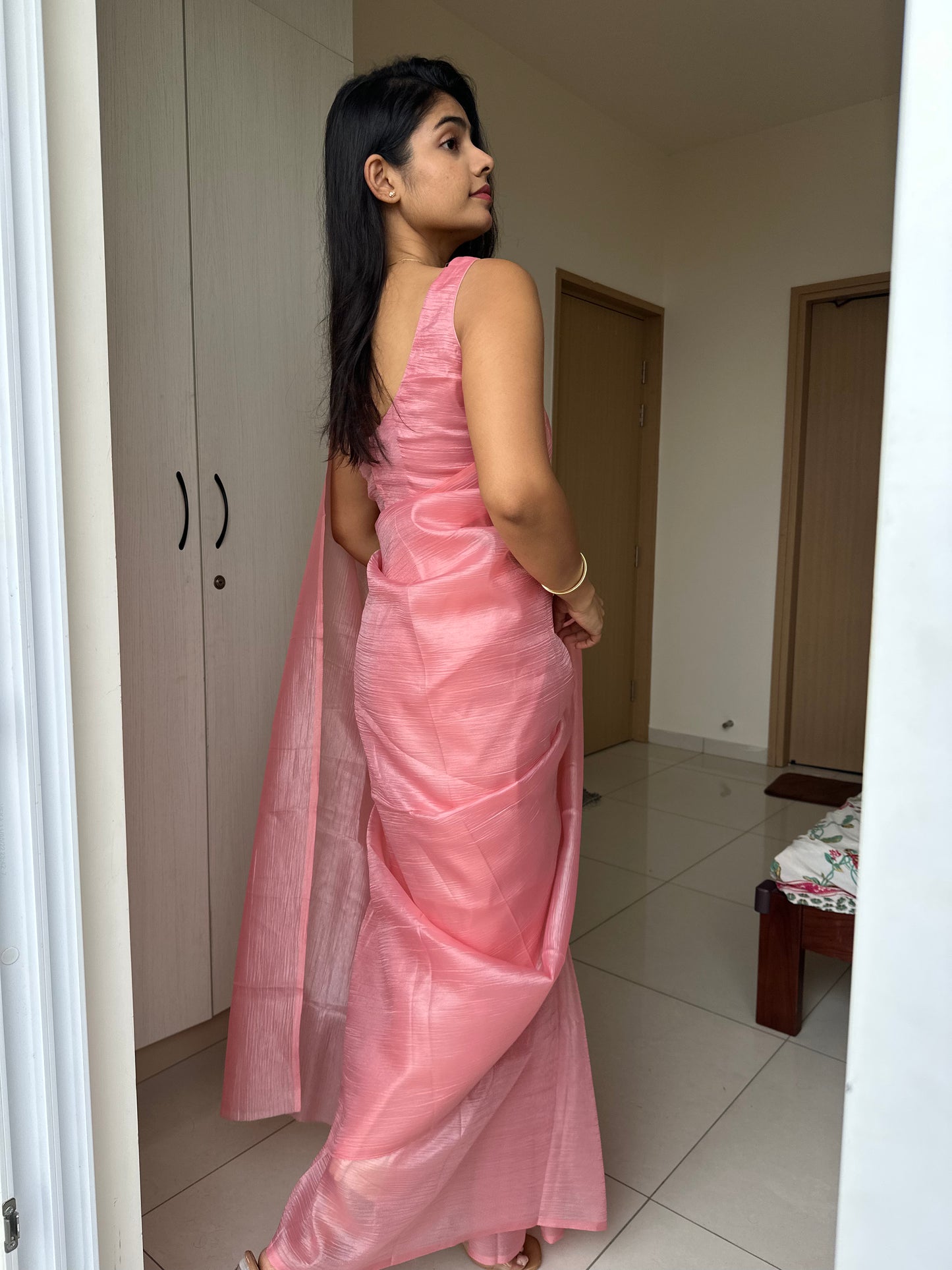 Tejasvi Chiffon Handwork Saree