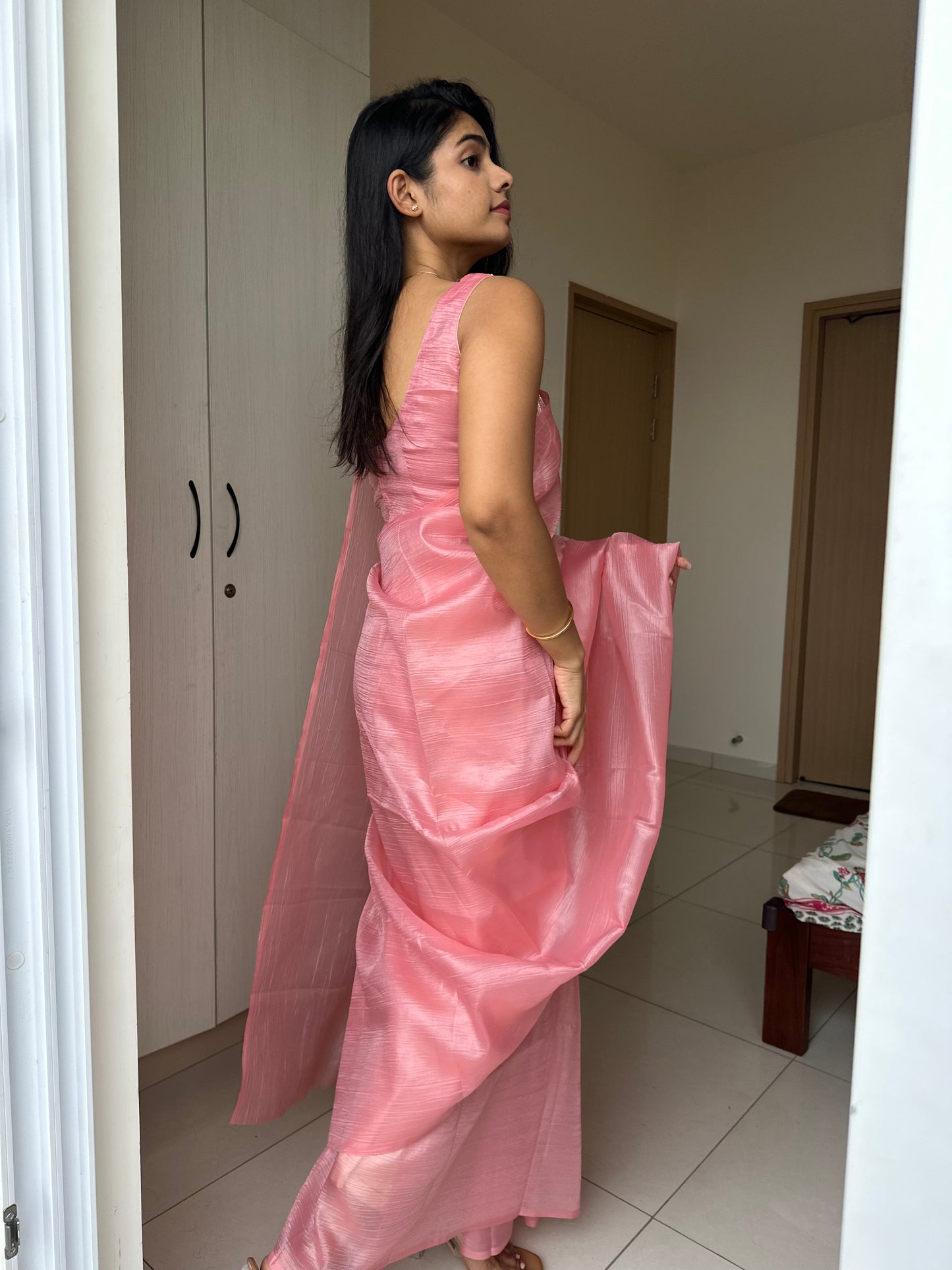 Tejasvi Chiffon Handwork Saree