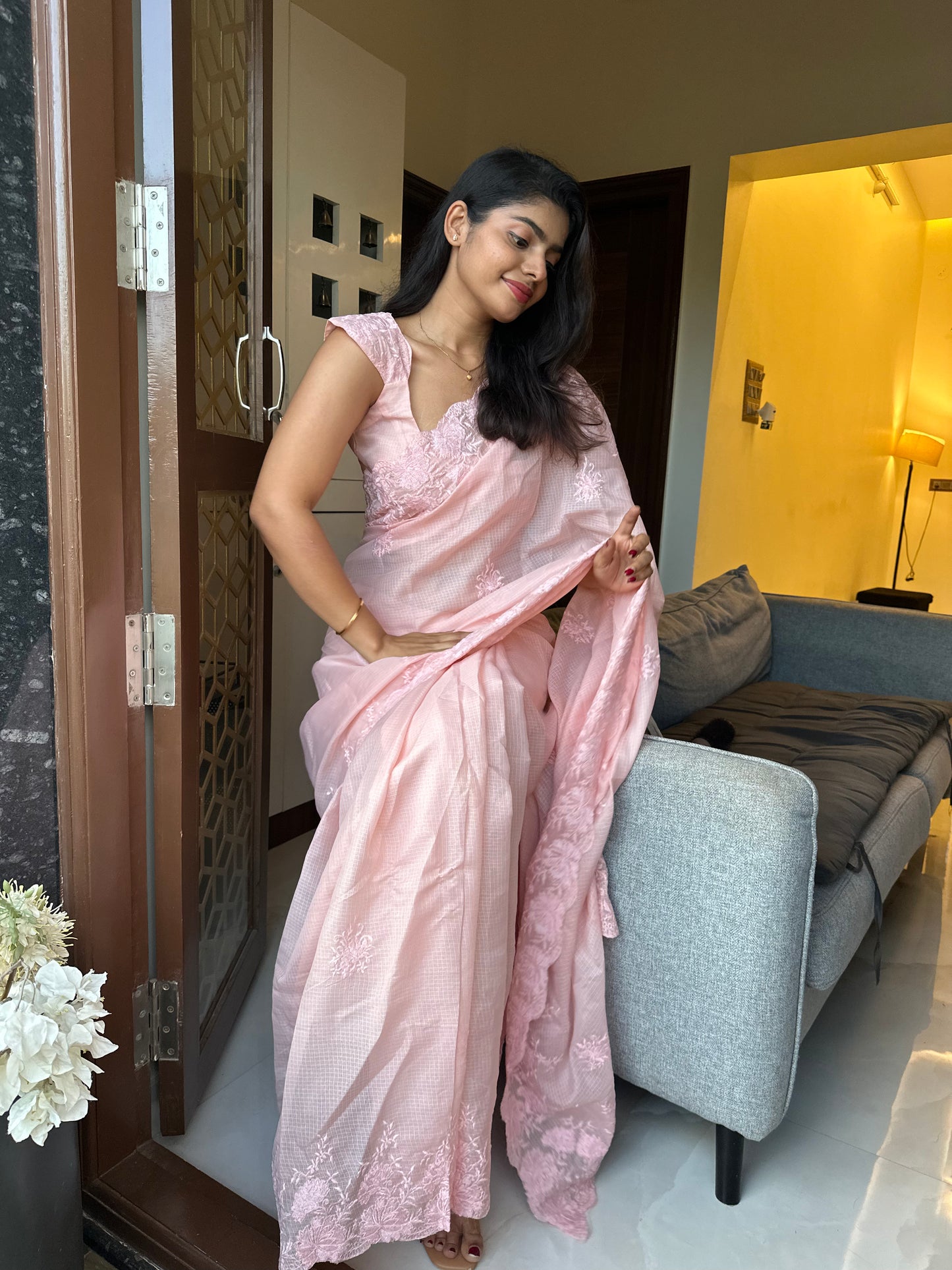 Shanaya Cutwork Saree