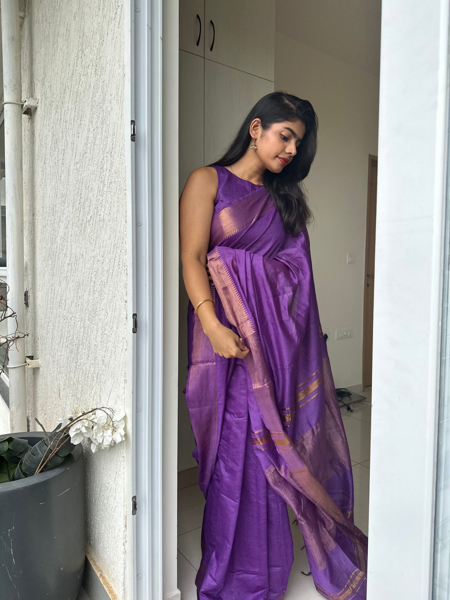Sara Mangalgiri Silk Saree