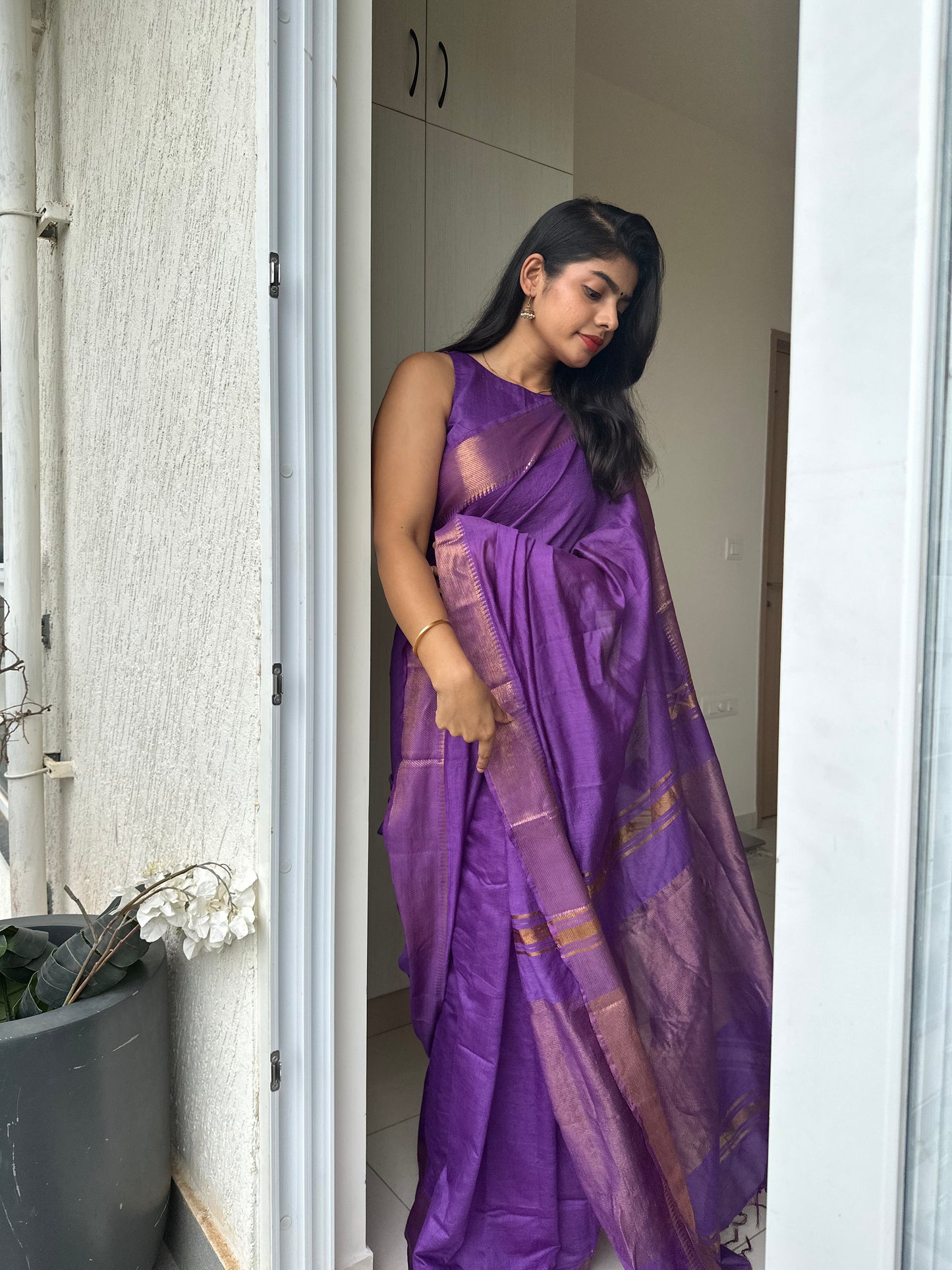 Sara Mangalgiri Silk Saree