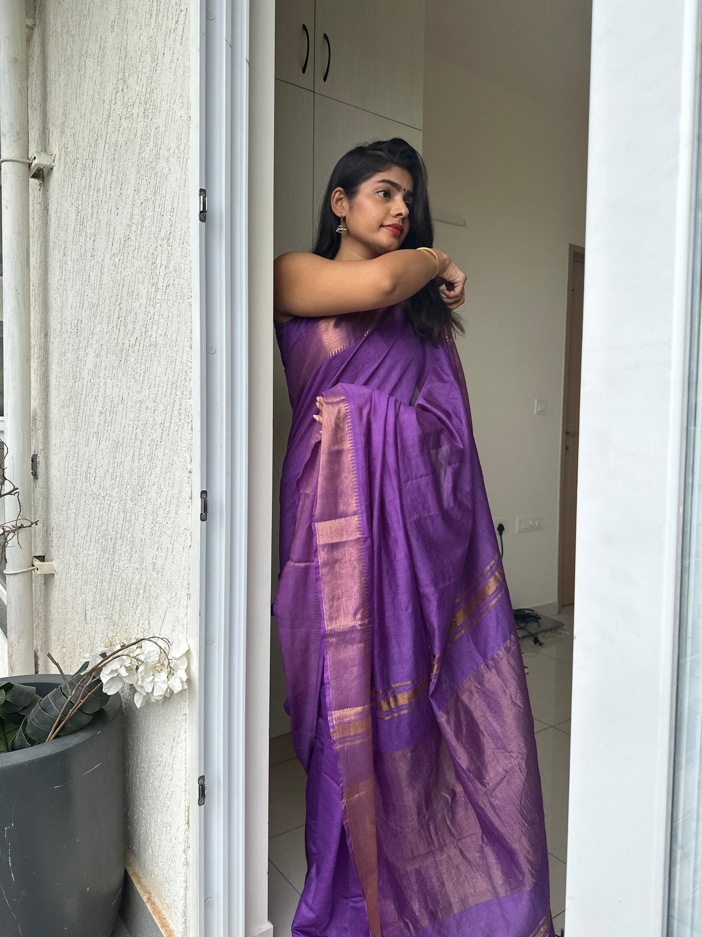 Sara Mangalgiri Silk Saree