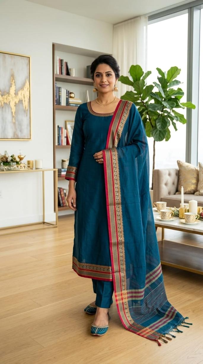 Sowbhagya Cotton Suit
