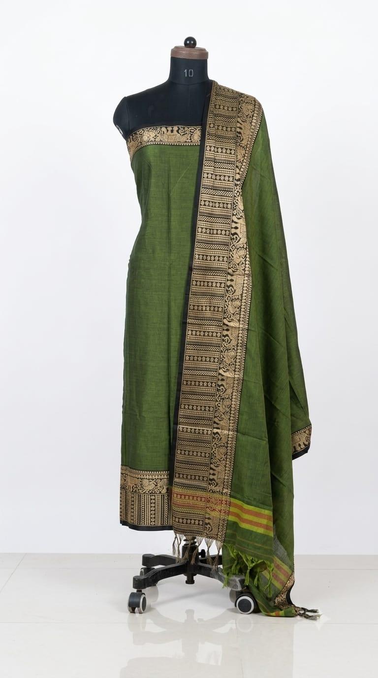 Mangalya Cotton Silk Suit