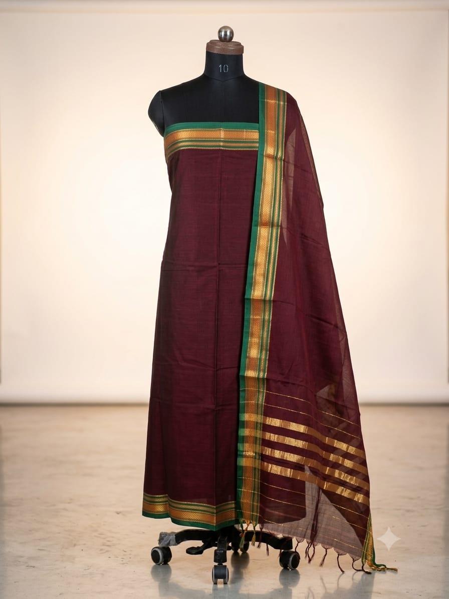 Annapurna Cotton Silk Suit