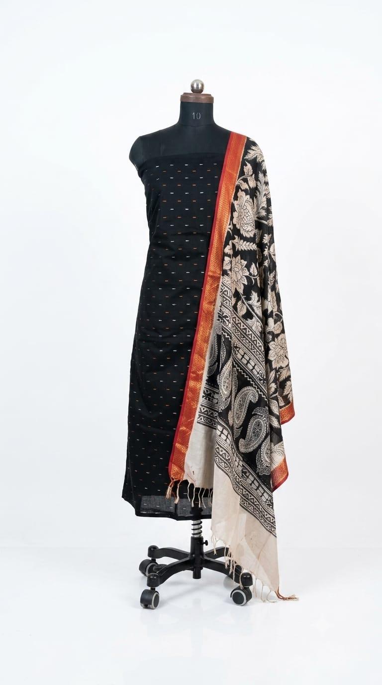 Padmashri Cotton Silk Suit