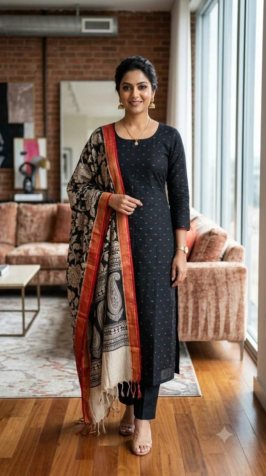 Padmashri Cotton Silk Suit