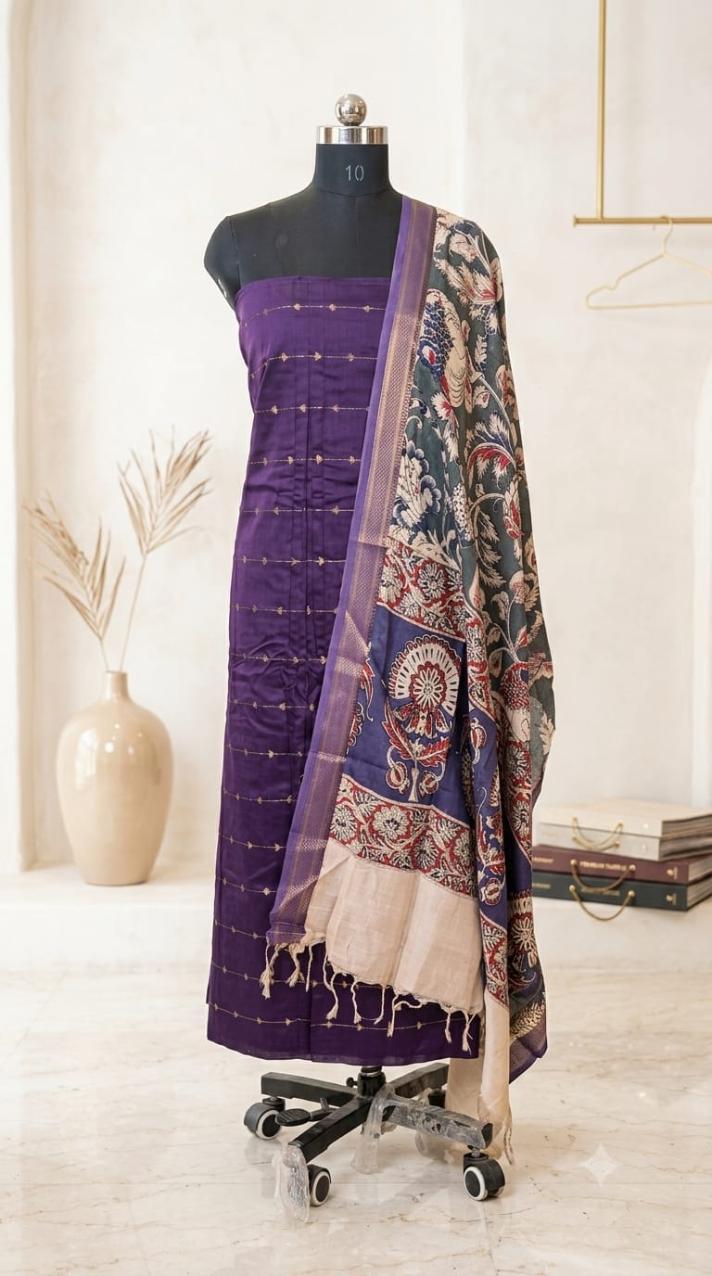 Medha Cotton Silk Suit