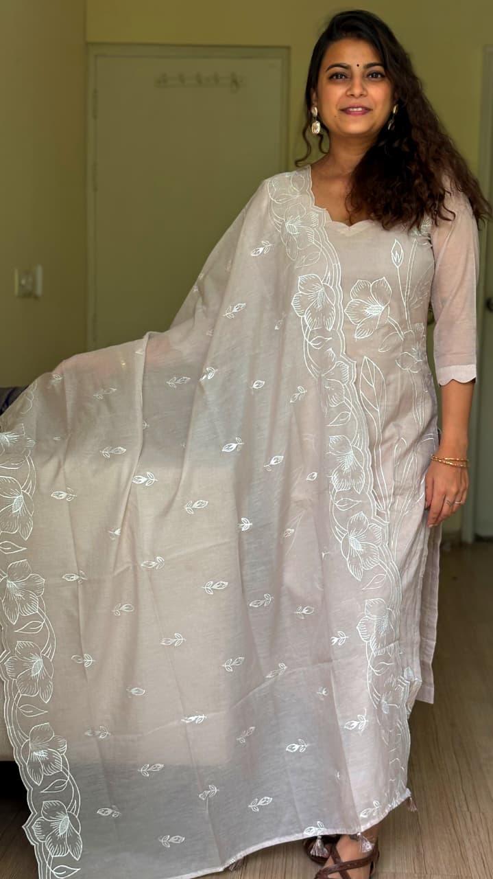 Vanya Chanderi Silk Suit