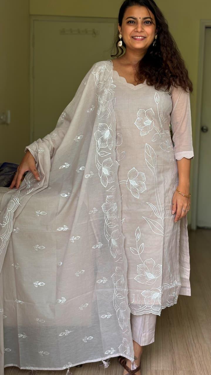 Vanya Chanderi Silk Suit