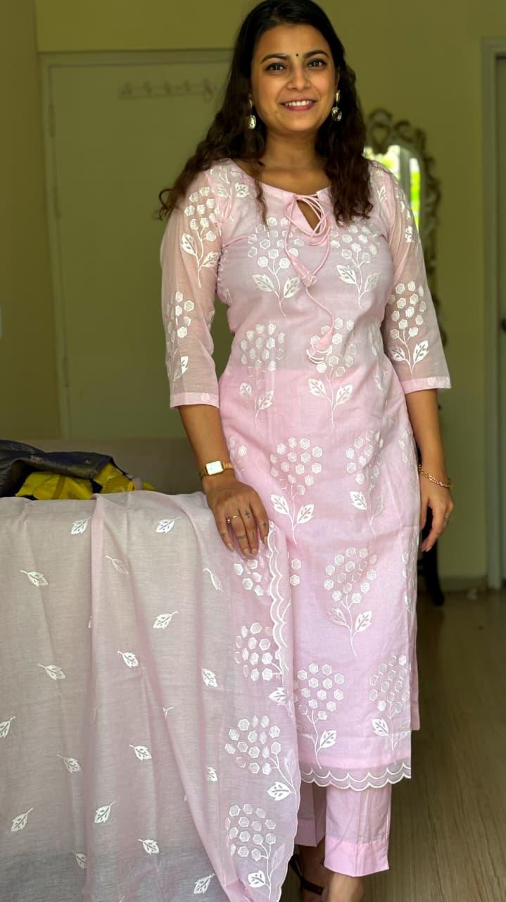 Niharika Chanderi Silk Suit