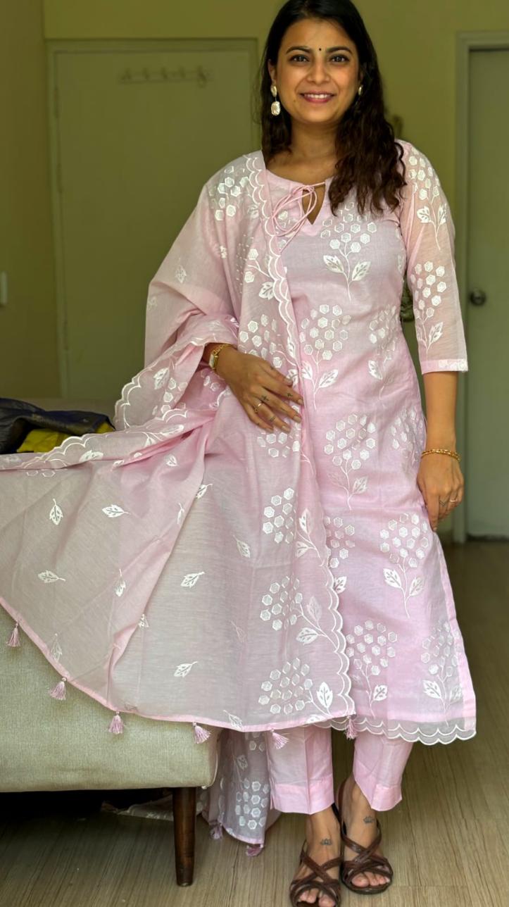 Niharika Chanderi Silk Suit