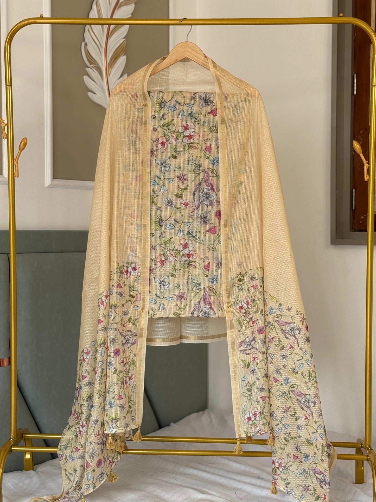 Nimika Kota Unstitched Suit Set